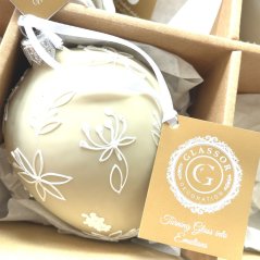 Decoration GLASS EASTER EGG