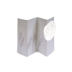 Papírové přání ÚPLNĚK | PORIGAMI