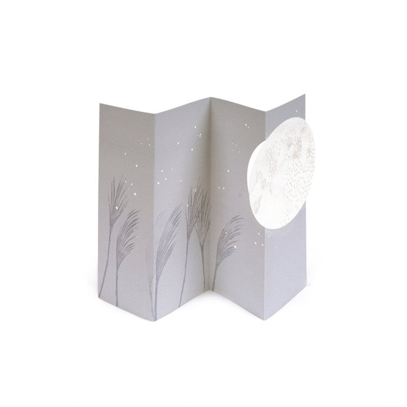 Greeting card FOOL MOON | PORIGAMI