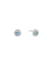 Náušnice GOOSEBUMBS TOPAZ SILVER STUD | METAFORMI