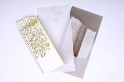Greeting card HARE | PORIGAMI