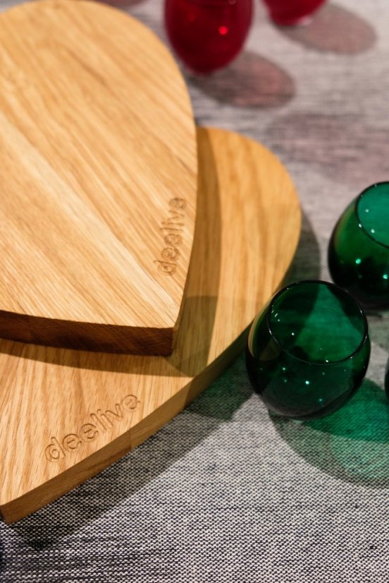 Wooden HEART decoration | deelive