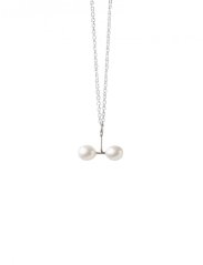 Necklace DOUBLE PEARL A | KARLA JEWELRY STUDIO