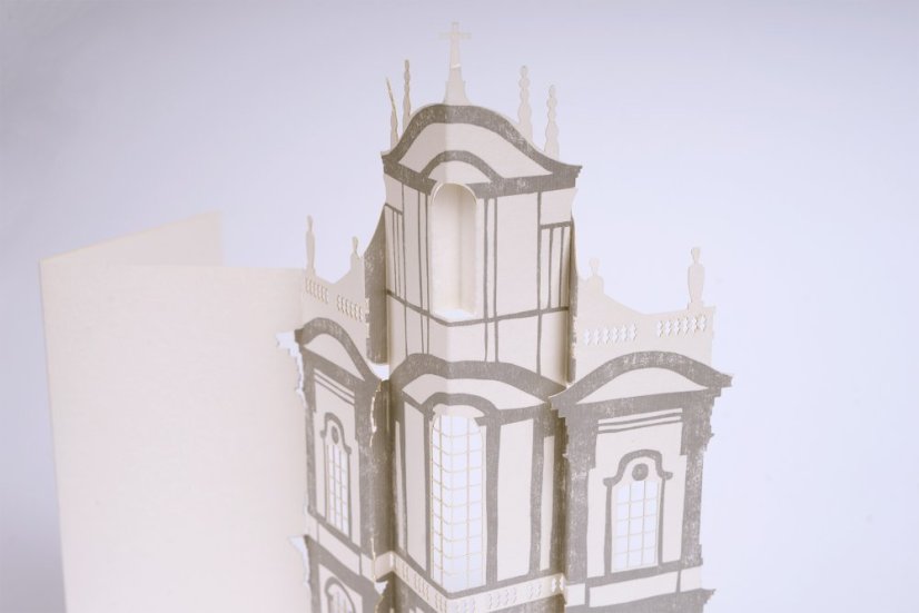 Greeting card | PRAGUE BAROQUE | PORIGAMI