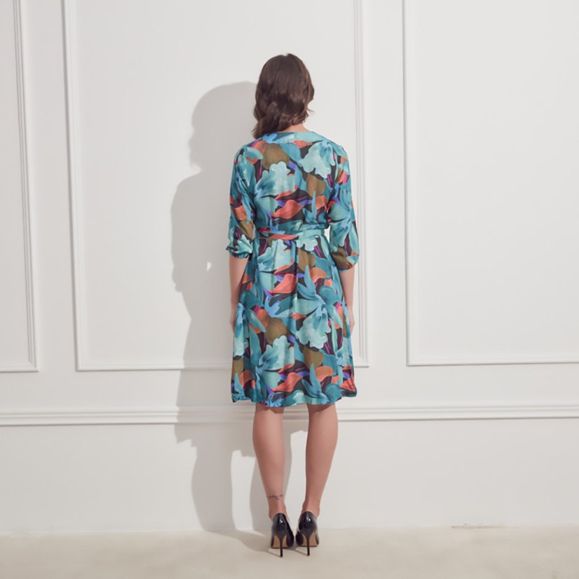 Princess wrap dress | ZUZANA VESELÁ