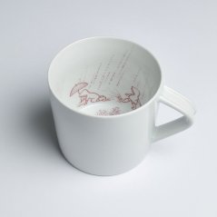 Mug red POOR SET | M. BAČÁK