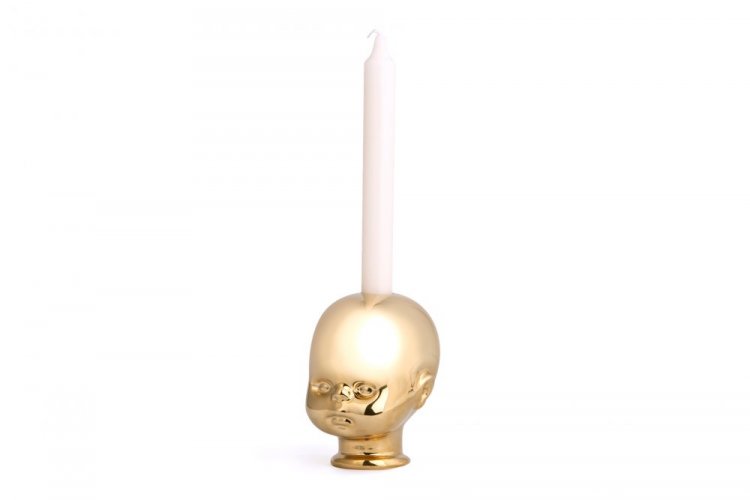 Candlestick Little Joseph GOLD | QUBUS