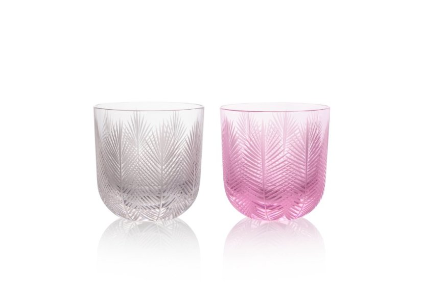 Sklenice FEATHERS PINK | RÜCKL