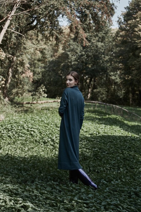 Maxi šaty s rolákem | COCKEREL