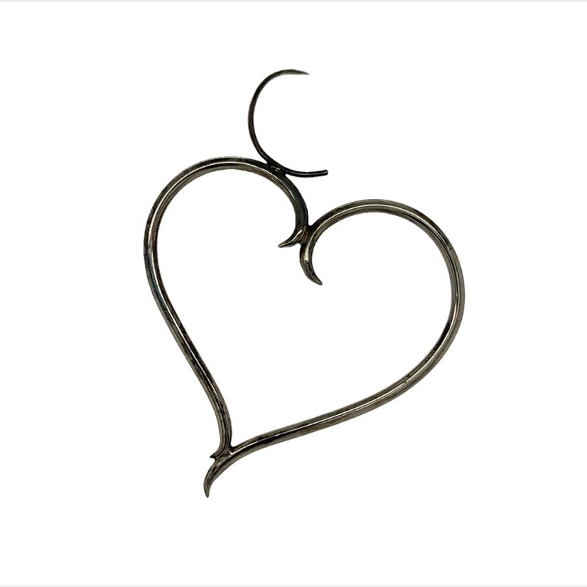Náušnice SRDCE EARCUFF | MARKÉTA KRATOCHVÍLOVÁ