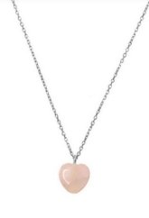 Necklace GUILTY PLEASURES SMALL SILVER HEART | METAFORMI