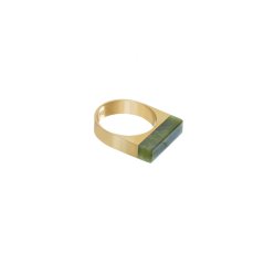 Ring SPLIT JADE | METAFORMI
