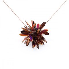 Necklace BIG BALL STAR long | RENATA BACHMANN