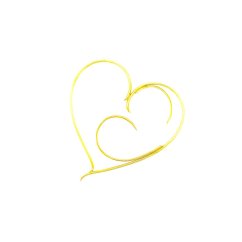 Earrings HEART LARGE EARCUFF | MARKÉTA KRATOCHVÍLOVÁ