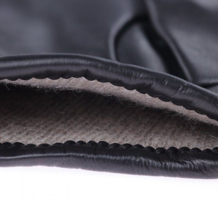 Men's dark brown gloves | OSIČKOVÁ LUDMILA