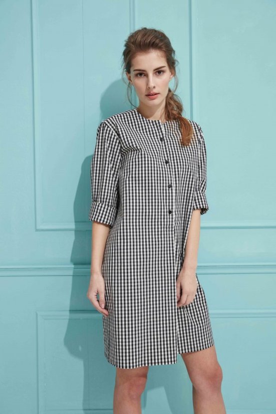 Oversize plaid shirt | ZUZANA VESELÁ