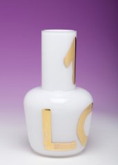 Váza UNNAMED with GOLDEN TOUCH / white | QUBUS