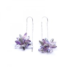 Earrings CHERRY glass pearls small | RENATA BACHMANN
