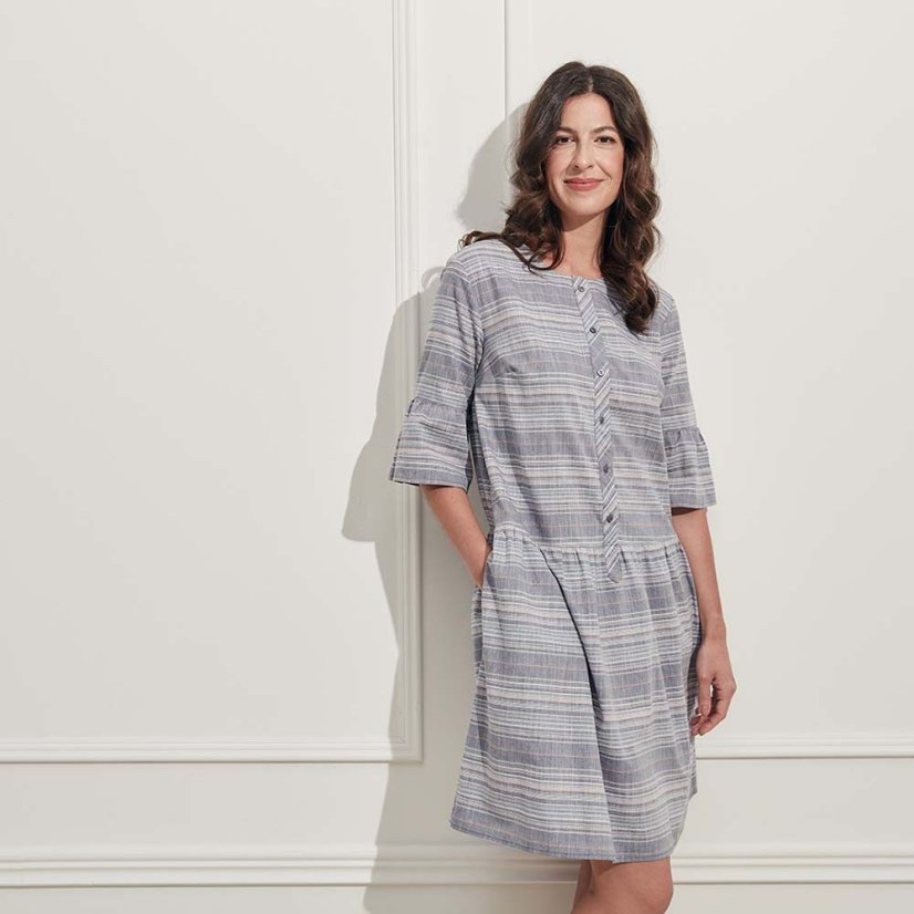 Striped Dress for bike | ZUZANA VESELÁ