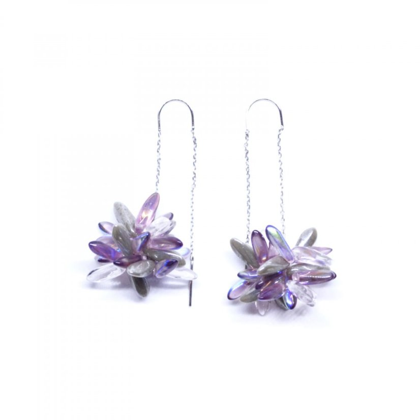 Earrings CHERRY glass pearls small | RENATA BACHMANN