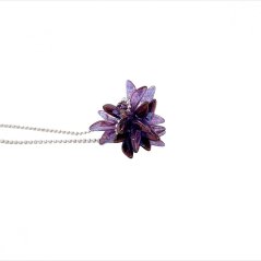 Necklace MEDIUM BLACKBERRY | RENATA BACHMANN