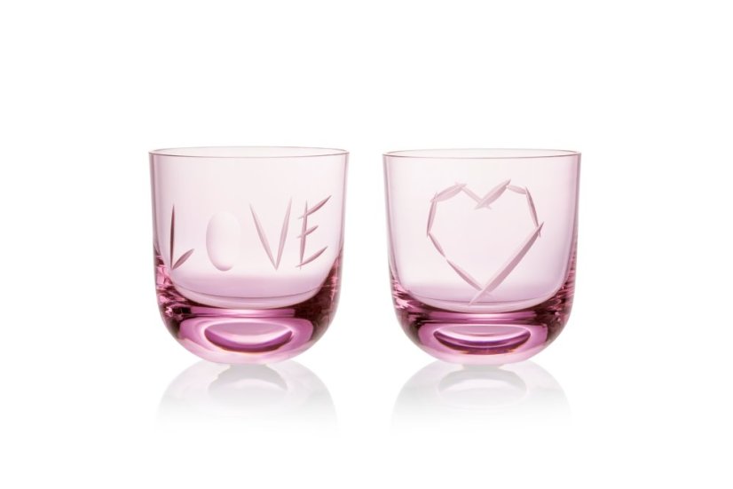 Sklenice LOVE I PINK | RÜCKL