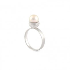 Ring OAKLET with pearl | HANUŠ LAMR
