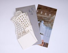 Greeting card | PRAGUE DANCING HOUSE | PORIGAMI