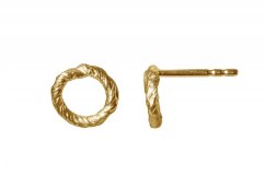 Earrings TWI-EAR-S-05-GLD | HANA POLÍVKOVÁ