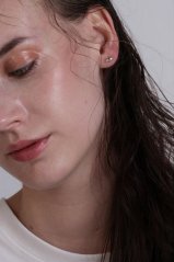 Náušnice SO kapičky | ELIŠKA LHOTSKÁ