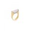 Ring Adamantine Bianco | METAFORMI