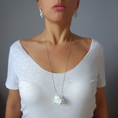 Necklace BIG BALL STAR long | RENATA BACHMANN