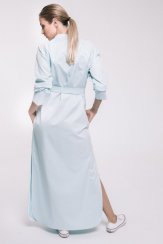 Aquamarine Shirt Dress | TAM ARA