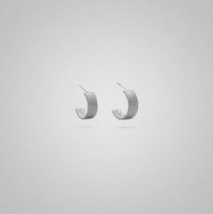 Earrings MOUSSE CIRCLES | BLUEBERRIES