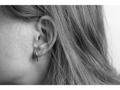 Earrings SO droplet rings - mini | ELIŠKA LHOTSKÁ