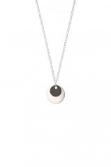 Necklace CIRCLES RUTHENIUM | KARLA JEWELRY STUDIO