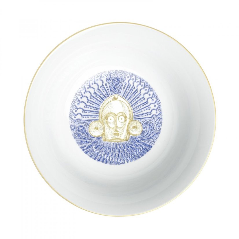 Plate C3PO Gold edition | MICHAL BAČÁK