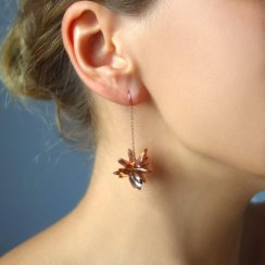 Earrings CHERRY glass pearls small | RENATA BACHMANN
