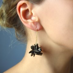 Earrings CHERRY glass pearls small | RENATA BACHMANN