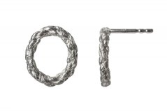 Náušnice TWI-EAR-M-02 tordované | HANA POLÍVKOVÁ