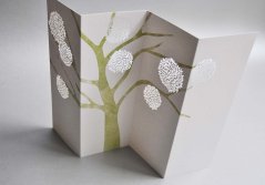 Papírové přání JMELÍ | PORIGAMI