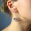 Earrings CHERRY glass pearls small | RENATA BACHMANN
