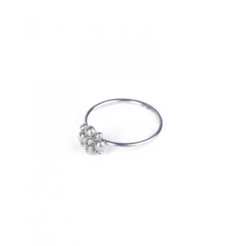 Ring FLOWER 12 beads | EVA RŮŽIČKOVÁ
