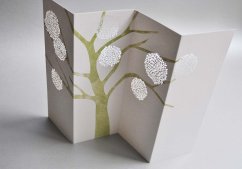 Greeting card MISTLETOE | PORIGAMI