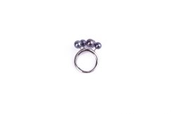 Ring  BERRIERING black pearls | NOMIO