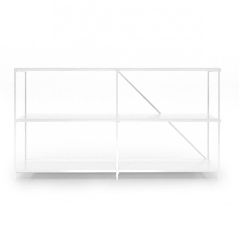 Regál SEQUENCE bílý 2:2 | deelive