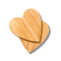 Wooden HEART decoration | deelive