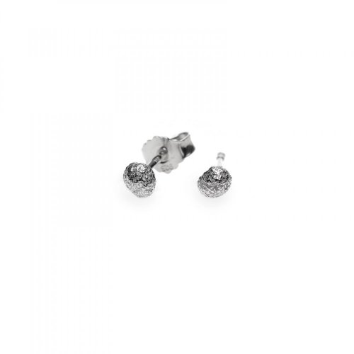Earrings NEW ARCHEOLOGY Artifact silver balls mini | ELIŠKA LHOTSKÁ