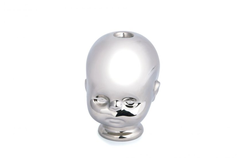 Candlestick Little Joseph SILVER | QUBUS