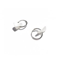 Náušnice NACRE M HOOPS | KARLA JEWELRY STUDIO